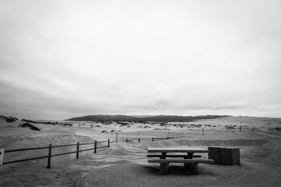 Morro Bay in Black and White