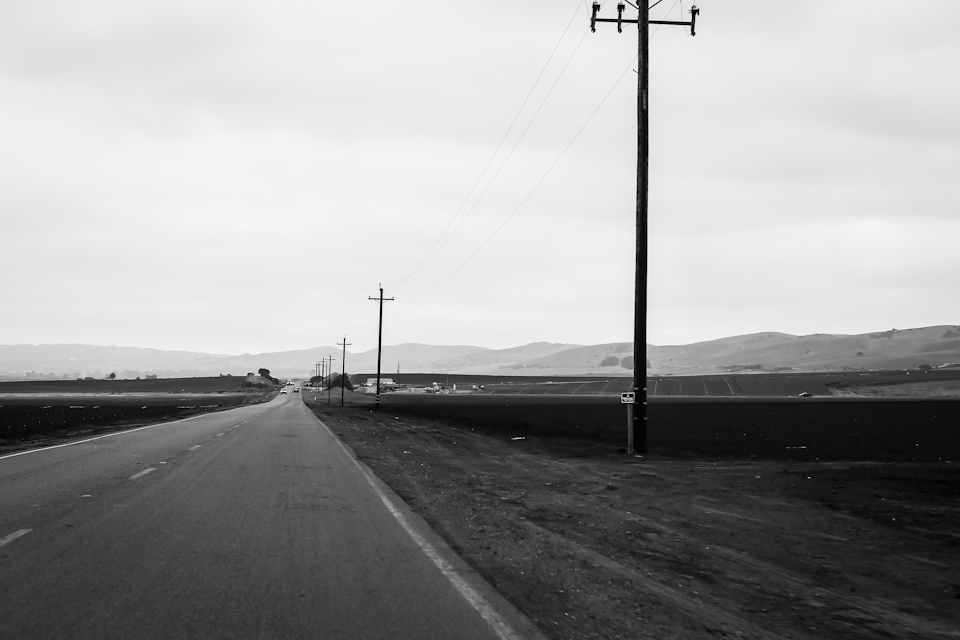 Morro Bay in Black and White