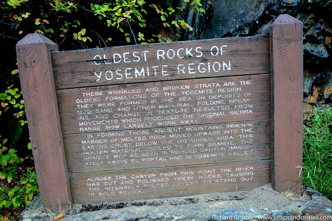 Yosemite National Park oldes Rocks