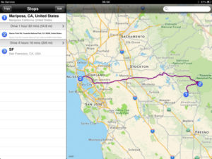 Yosemite to San Francisco road trip