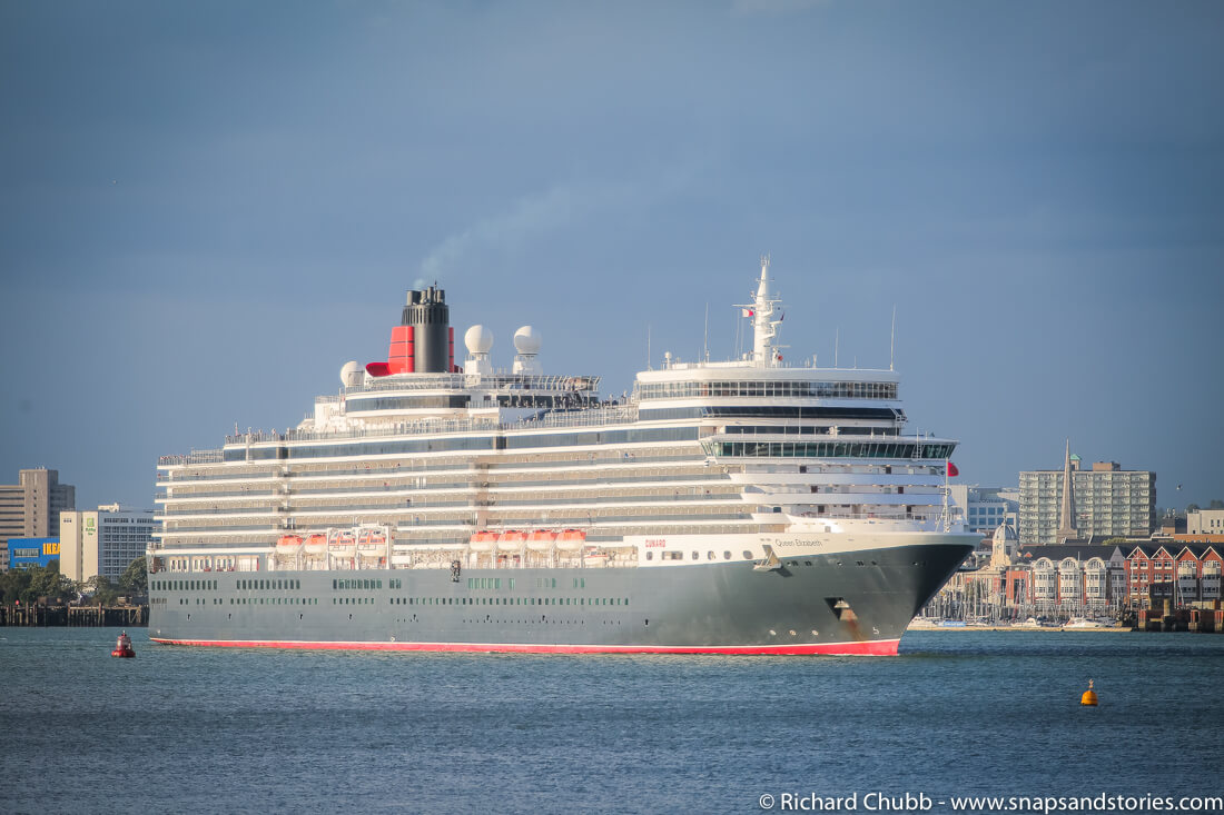 Cruise Ships Leaving Southampton